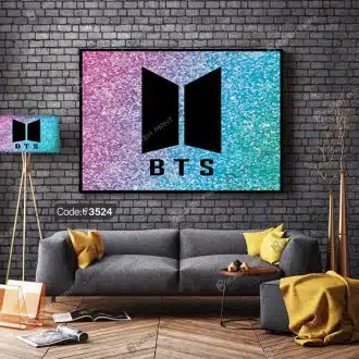 تابلو چاپی طرح بی تی اس کد 3524