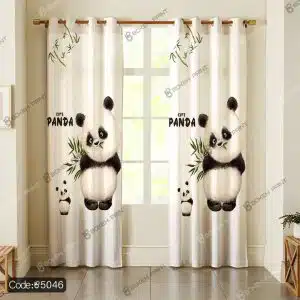 پرده چاپی پانچ طرح پاندا کد 5046