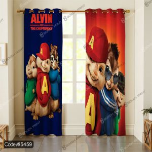 پرده چاپی پانچ طرح آلوین کد 5459