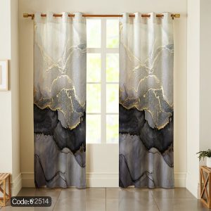 پرده طرح سنگ کد 2514
