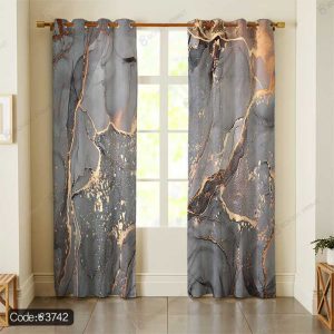 پرده پانچ طرح سنگ کد 3742