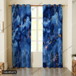 پرده پانچ طرح ماربل کد 5473
