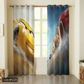 پرده طرح مک کویین و کروز رامیرز کد 1225