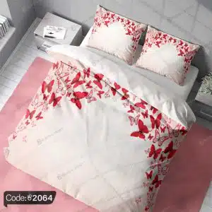 روتختی طرح پروانه قرمز کد 2064