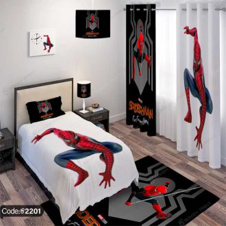 ست اتاق خواب طرح مرد عنکبوتی کد 2201