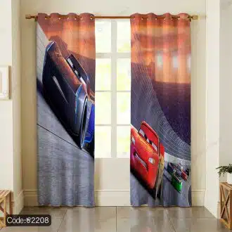 پرده طرح مک کویین کد 2208