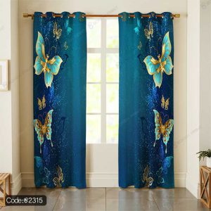 پرده پانچ طرح پروانه کد 2315