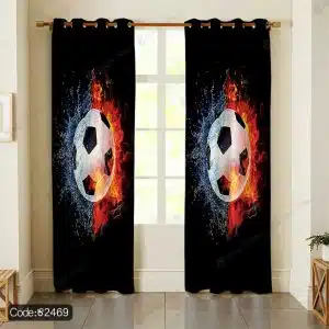 پرده طرح توپ فوتبال کد 2469