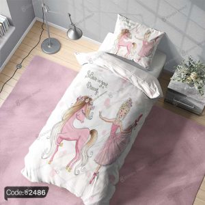 روتختی دختر و اسب شاخ دار کد 2486