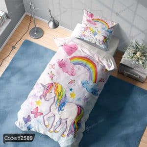 روتختی اسب تک شاخ و رنگین کمان کد 2589