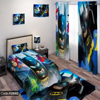 ست اتاق خواب طرح لگو بتمن کد 2692