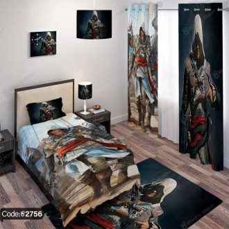 ست اتاق طرح اساسینز کرید| Assassin's Creed کد 2756