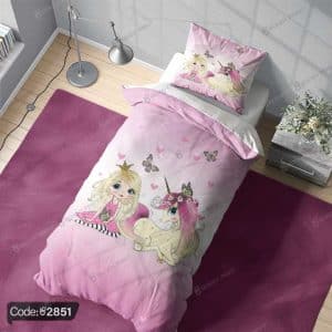 روتختی دختر مو بلند و اسب تک شاخ کد 2851