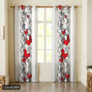 پرده پانچ طرح پروانه کد 2966