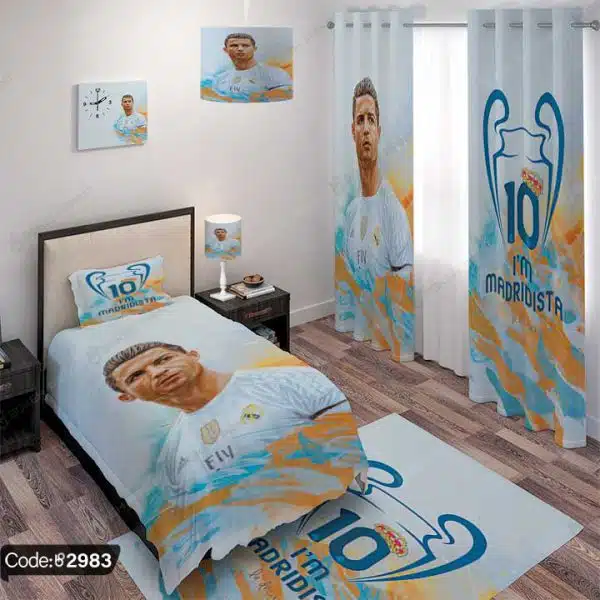ست اتاق خواب طرح رونالدو کد 2983