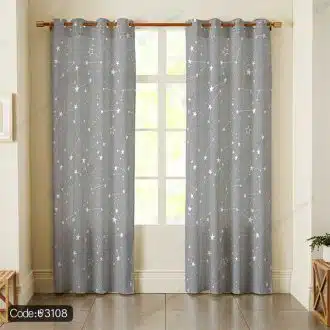 پرده طرح ستاره کد 3108
