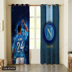 پرده طرح لورنزو اینسینیه ناپولی | Lorenzo Insigne کد 3454