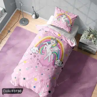 روتختی اسب تک شاخ و رنگین کمان کد 3730