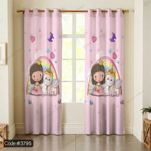پرده پرنسس و یونیکورن کد 3795