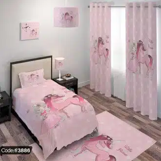 ست اتاق خواب پرنسس و یونیکورن کد 3886
