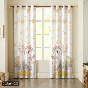 پرده اسب تک شاخ کد 4025