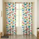 پرده طرح ماشین کد 4157