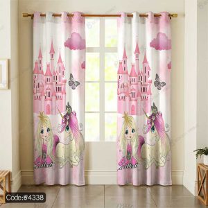 پرده پرنسس و اسب تک شاخ کد 4338