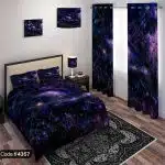 ست اتاق خواب طرح کهکشانی کد 4357