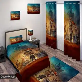 ست اتاق خواب طرح ماشین | Fury Road کد 4424