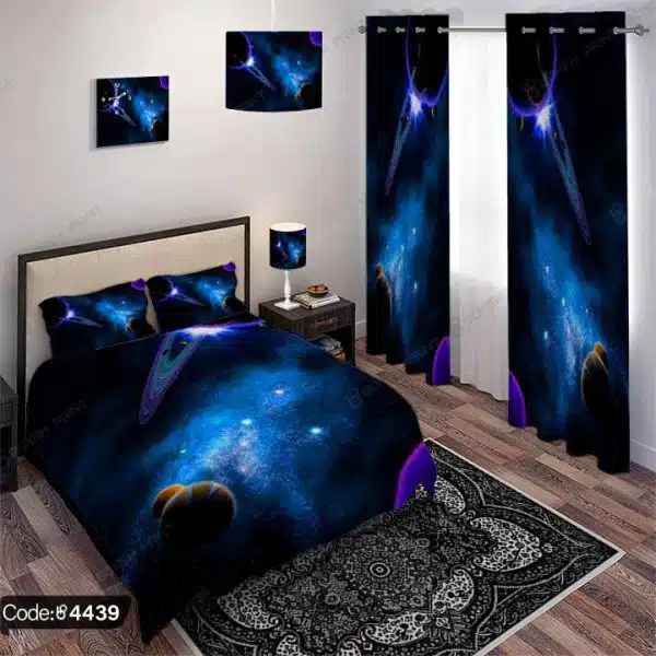 ست اتاق خواب کهکشانی کد 4439