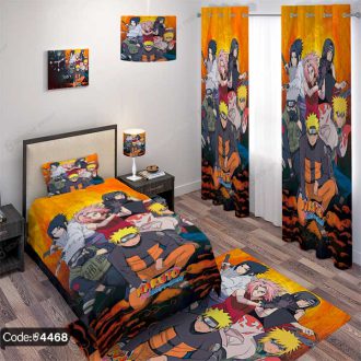 ست اتاق خواب طرح انیمه ناروتو | Naruto کد 4468