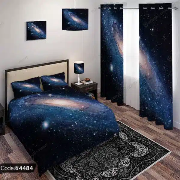 ست اتاق خواب طرح کهکشانی کد 4484