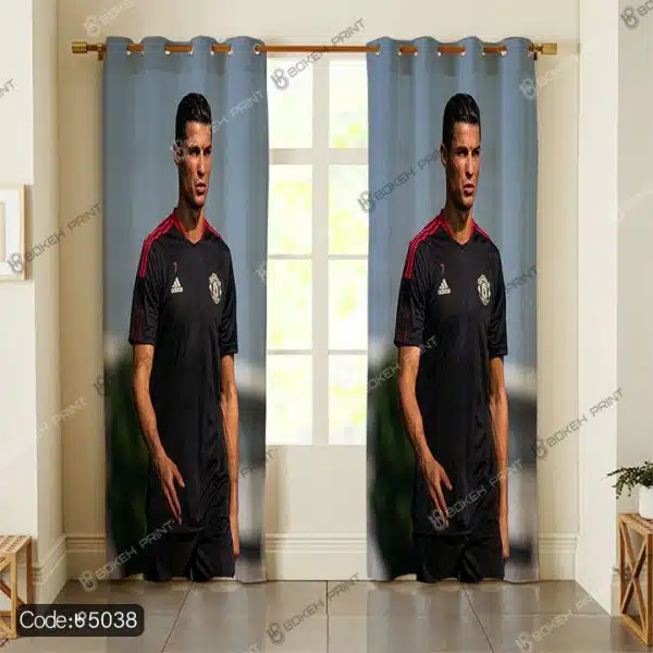 پرده طرح رونالدو کد 5038