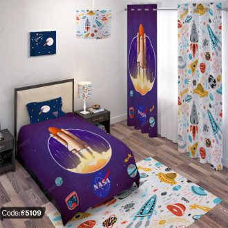 ست اتاق خواب طرح موشک فضایی و ناسا کد 5109