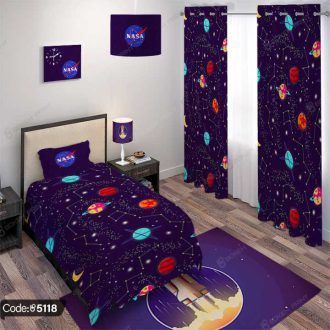 ست اتاق خواب طرح فضایی ناسا کد 5118