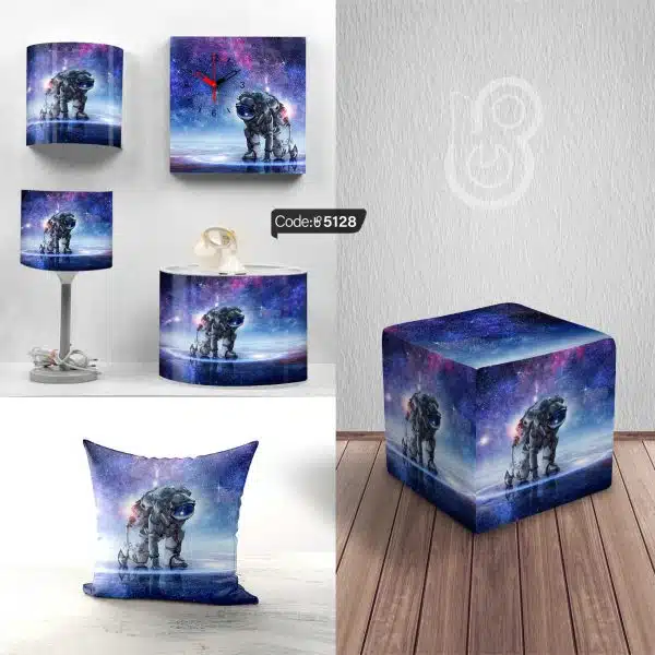 ست اتاق خواب طرح فضانورد کد 5128