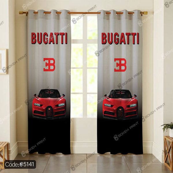 پرده پانچ طرح ماشین بوگاتی | BUGATI کد 5141