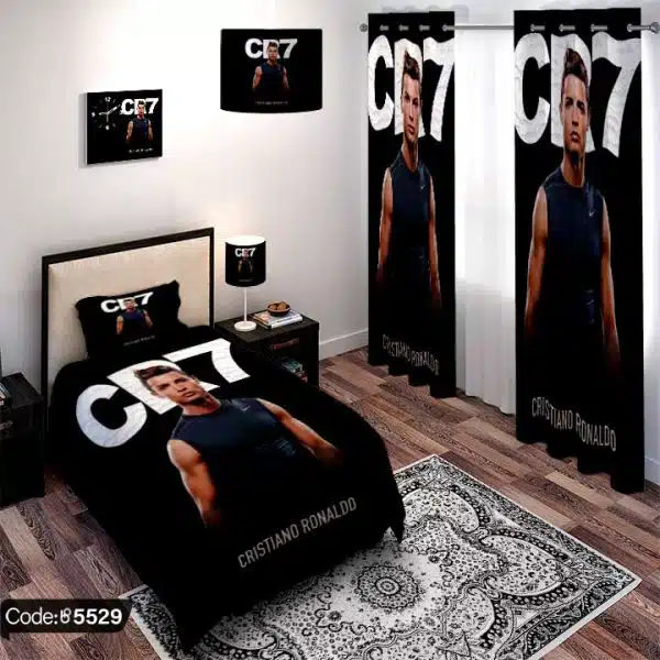ست اتاق خواب طرح رونالدو کد 5529