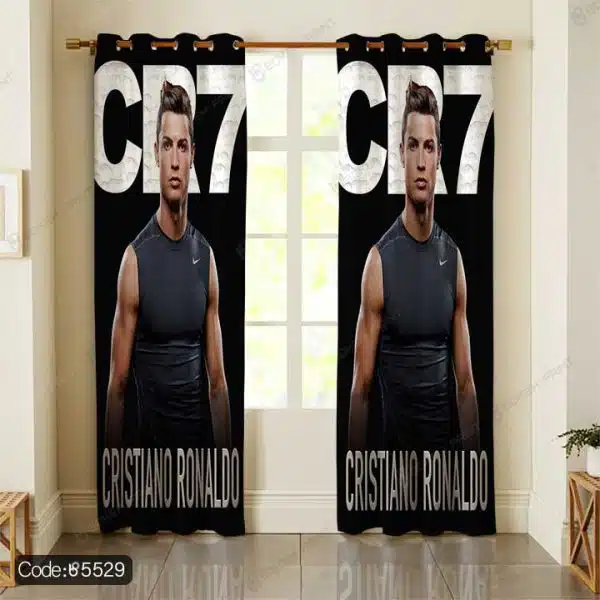 پرده طرح رونالدو کد 5529