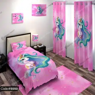 ست اتاق خواب اسب تک شاخ کد 5550