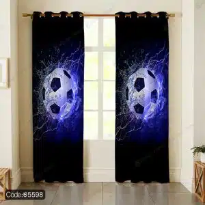 پرده ورزشی طرح توپ کد 5598