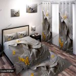 ست اتاق خواب طرح فرانسوی مجسمه و پروانه کد 5721