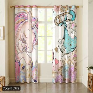 پرده اسب تک شاخ کد 5972