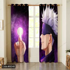 پرده پانچ انیمه طرح گوجو ساتورو کد 6046