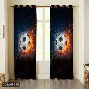 پرده طرح توپ فوتبال کد 6095