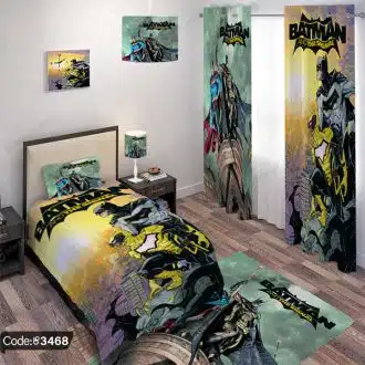 ست اتاق خواب طرح سوپرمن و بتمن کد 3468