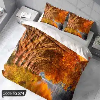 روتختی طرح منظره پاییزی کد 2574