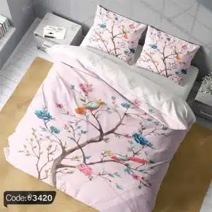 روتختی طرح درخت و پرنده کد 3420