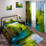 ست اتاق خواب منظره آبشار کد 3985