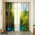 پرده پانچ منظره آبشار کد 3985